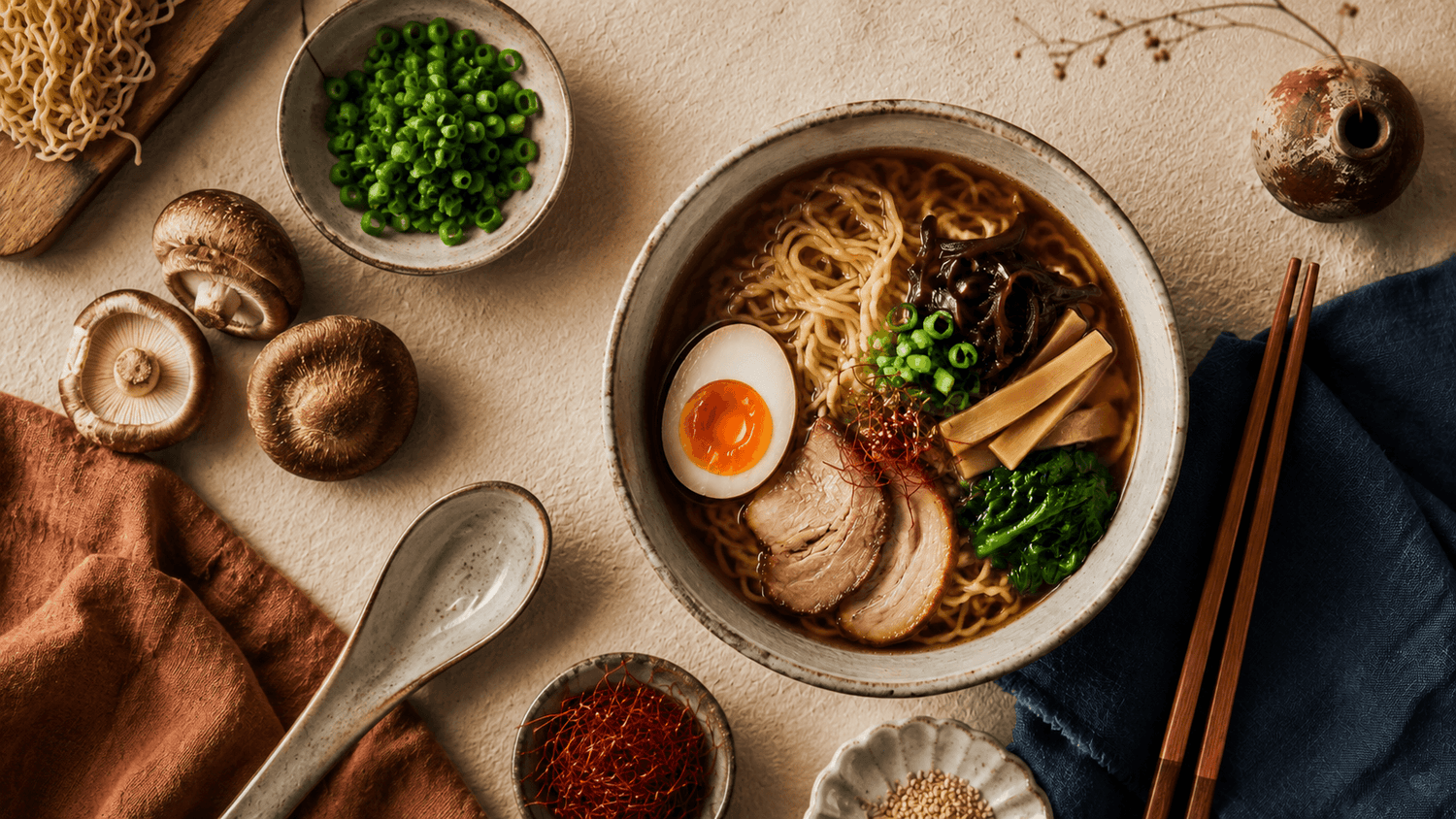 Jak zrobić domowy ramen — przepis i niezbędne akcesoria