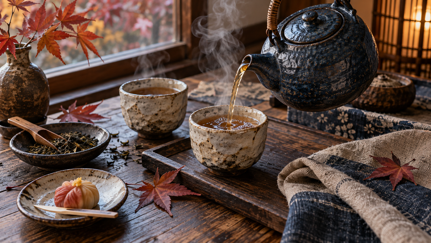 Japoński slow living jesienią — wabi-sabi w codziennym życiu
