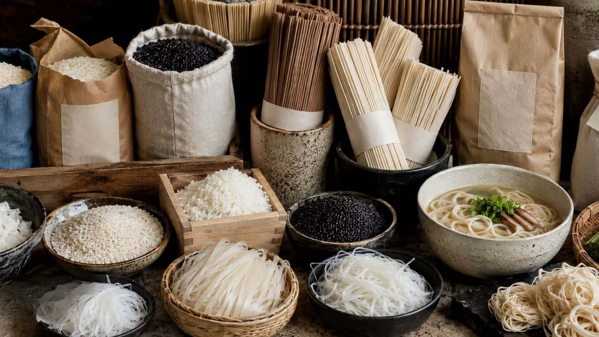 Ryż i makarony