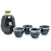 Ceramiczny Zestaw do Sake (5 Elementów)