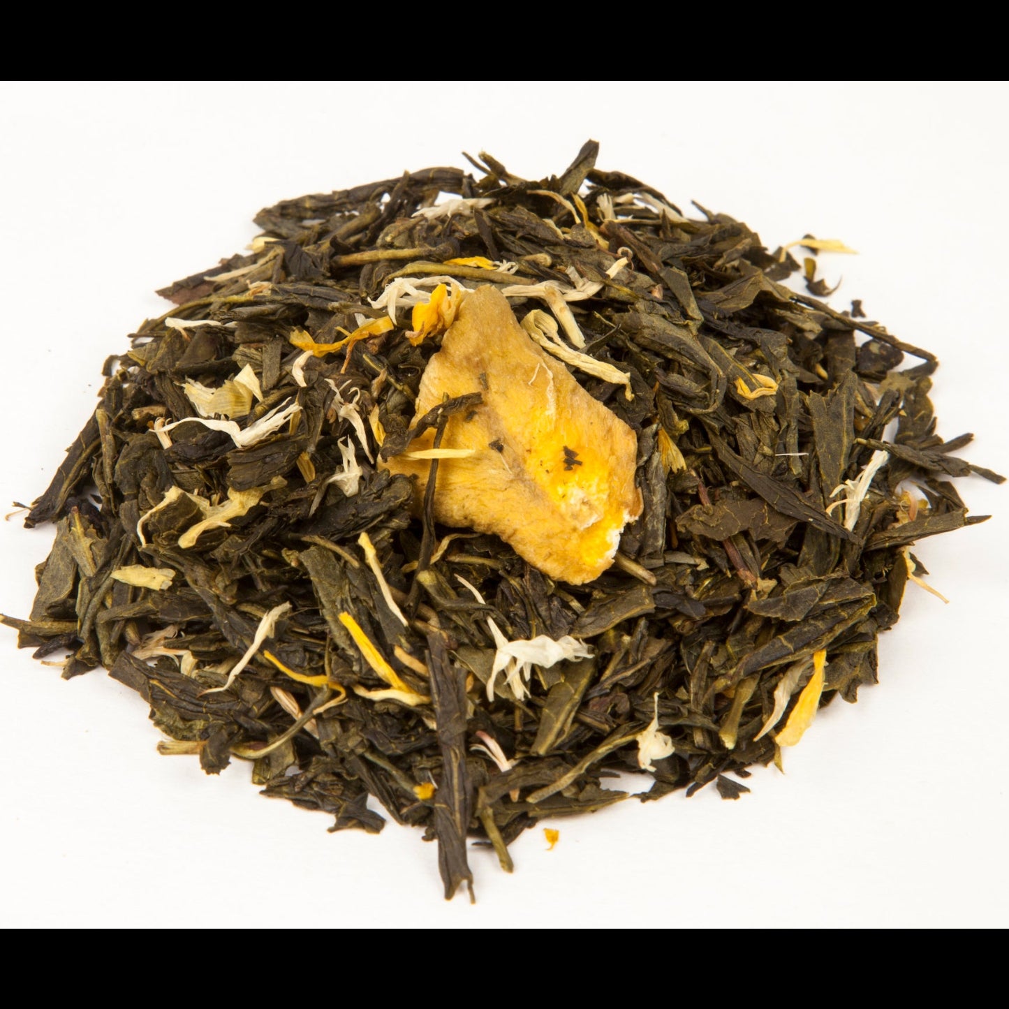 Herbata zielona Sencha z mango premium 100 g –