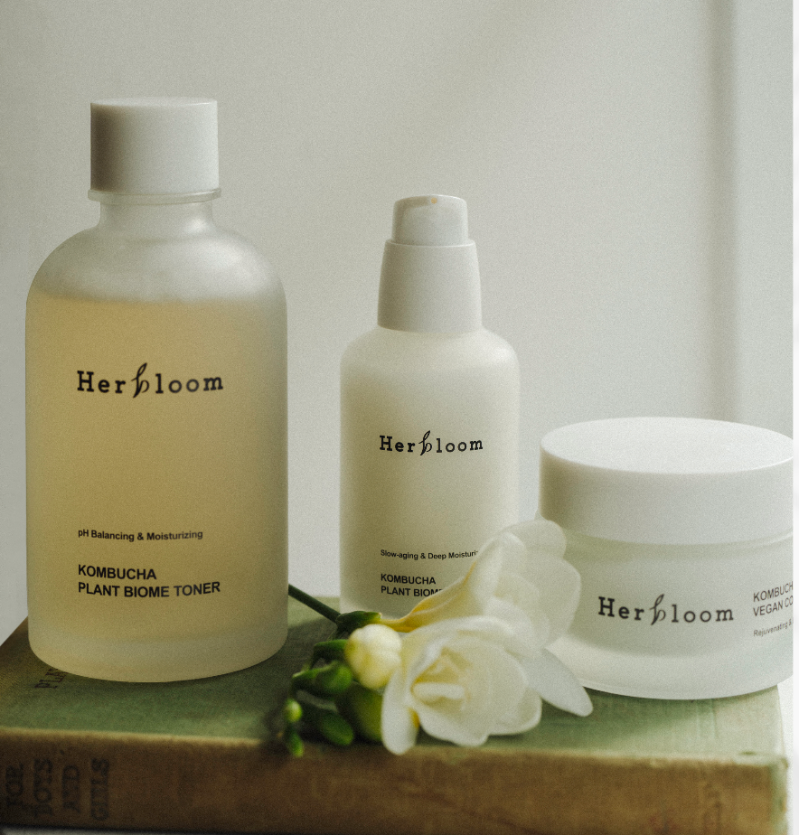 Herbloom Kombucha Plant Biome Serum – Wegańskie Serum Głęboko Nawilżające i Slow-Aging 50 ml