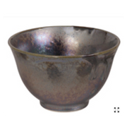 Japońska Ceramiczna Czarka do Herbaty Tokyo Design Studio Metallic Brown 150ml 