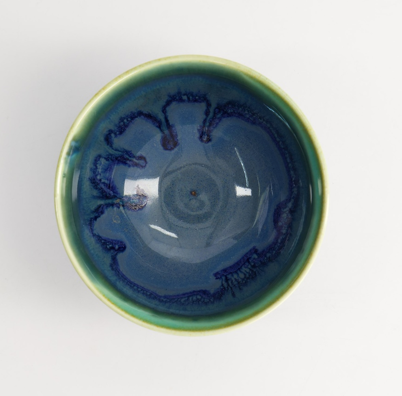 Japońska Ceramiczna Czarka do Herbaty Tokyo Design Studio Ocean 150ml –