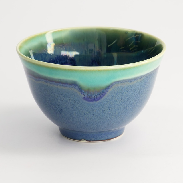 Japońska Ceramiczna Czarka do Herbaty Tokyo Design Studio Ocean 150ml –