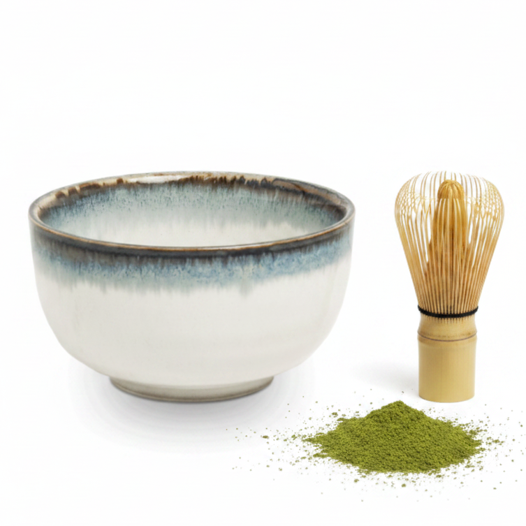 Japońska Czarka do Matchy Chawan Aurora 13 cm – Serce Ceremonii Chanoyu
