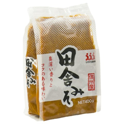 Japońska Pasta Miso Ciemna Inaka Aka Miso Hikari 400 g