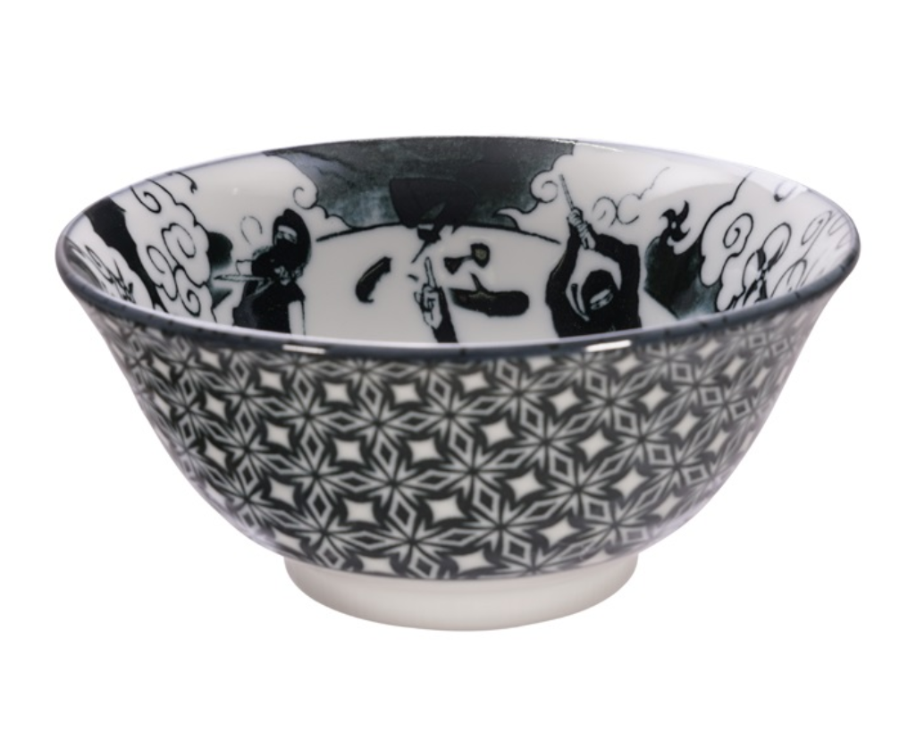 Japońska Porcelanowa Miska Tokyo Design Studio Asakusa Ninja 500ml