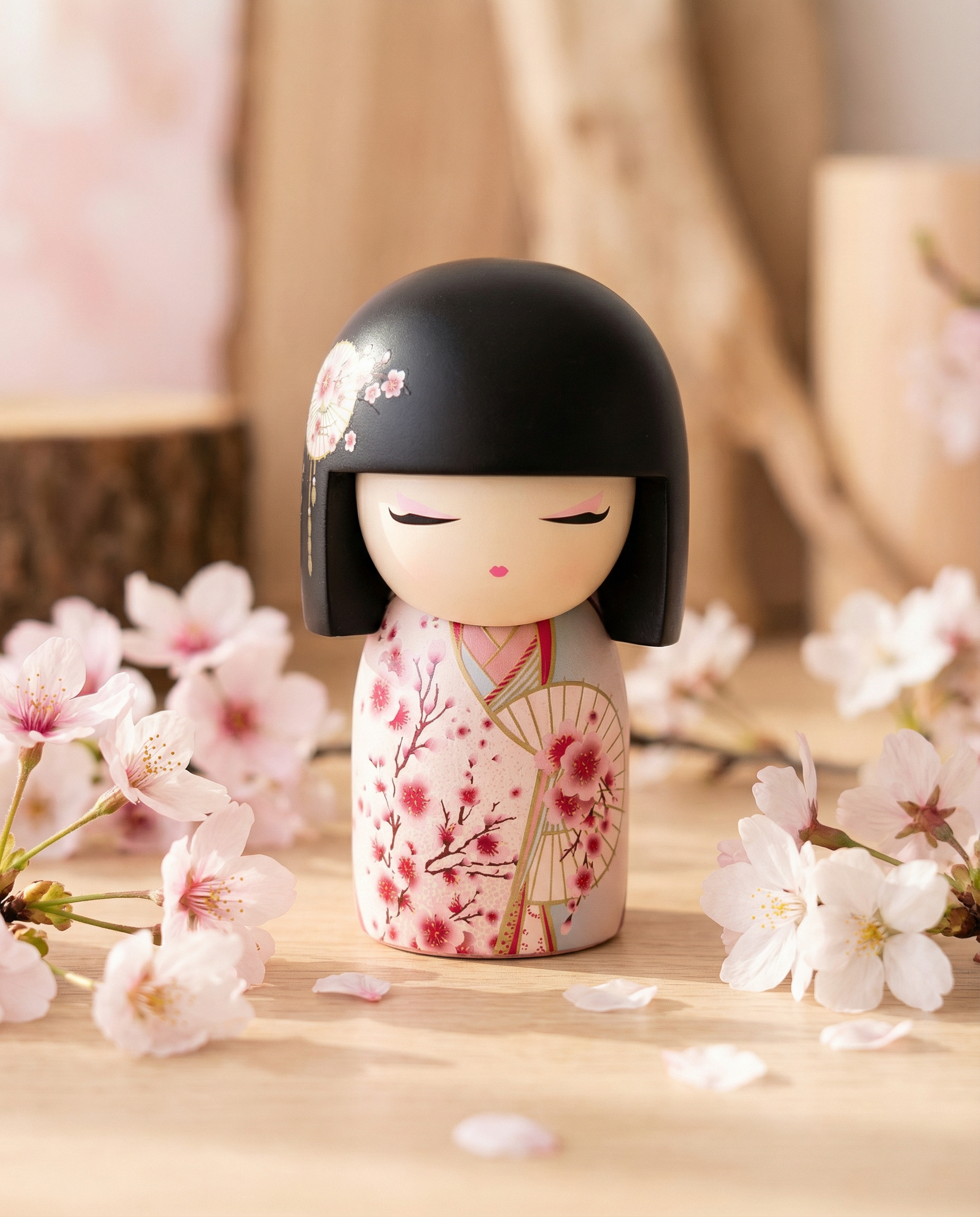 Japoński Brelok Kolekcjonerski Kimmidoll – Sakura (Clarity / Jasność)