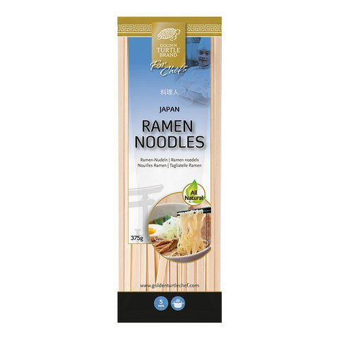 Japoński Makaron Pszenny do Zupy Ramen – Golden Turtle 375 g