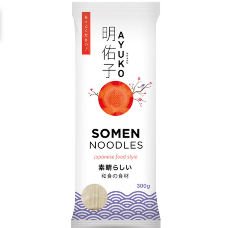 Japoński Makaron Somen Suchy Ayuko 300g
