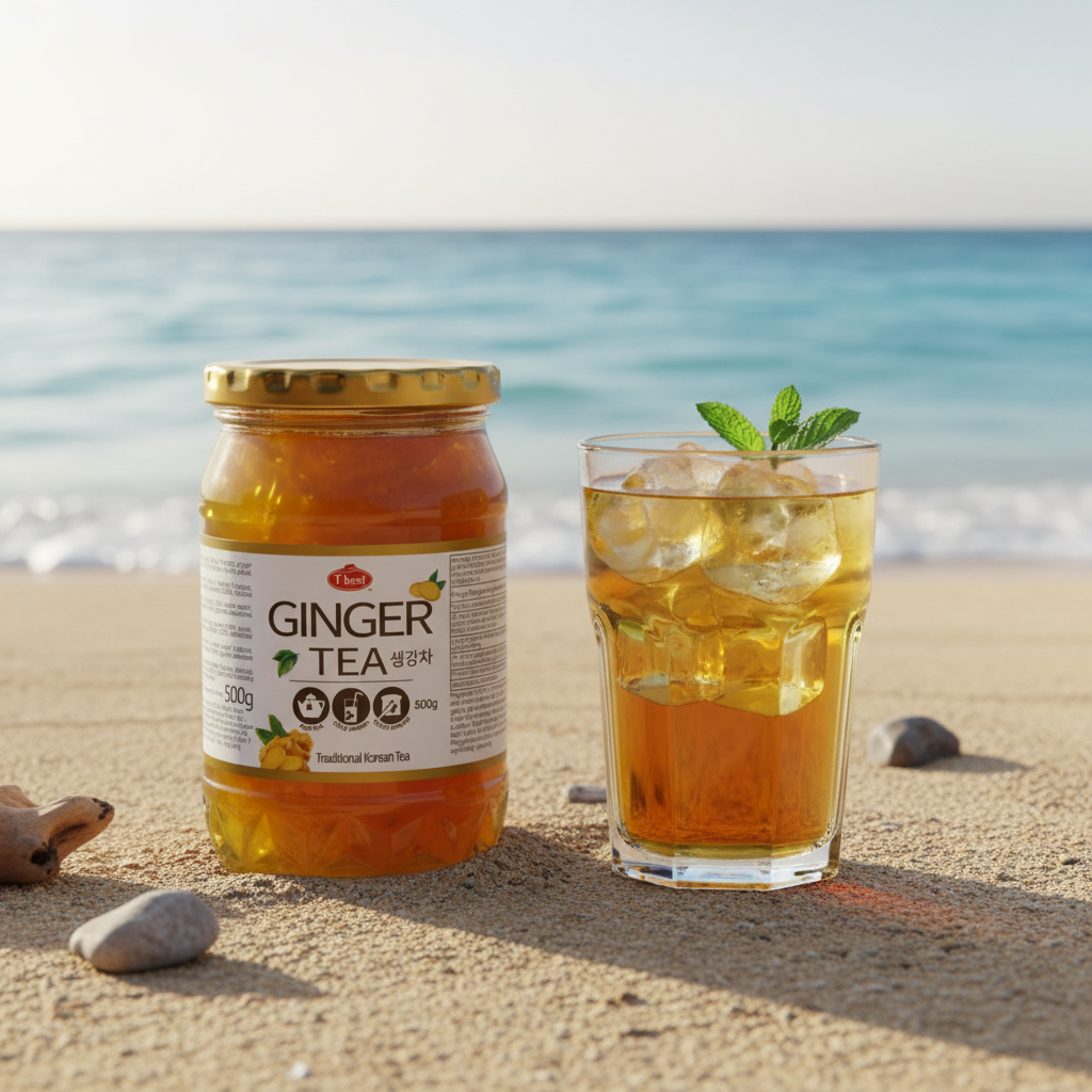 Koreańska Herbata Imbirowa Ginger Tea 500 g – T'best
