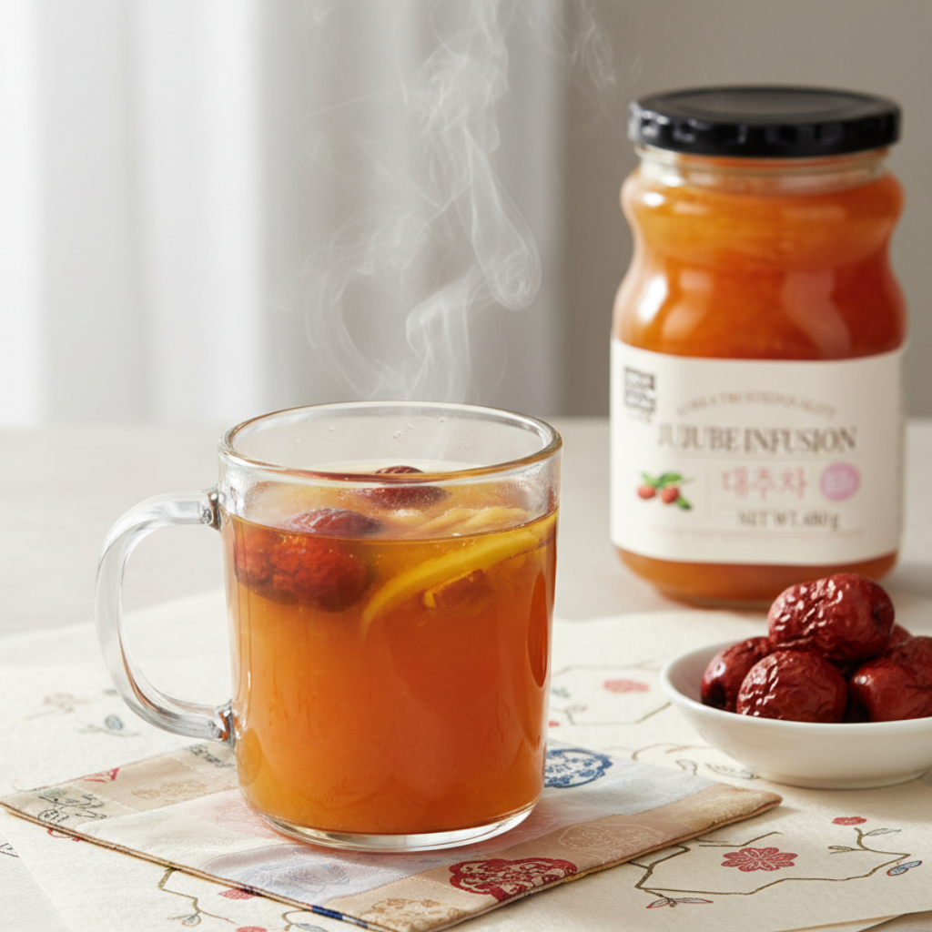 Koreańska Herbata Jujube Infusion (Głożyna) 480 g – Nokchawon
