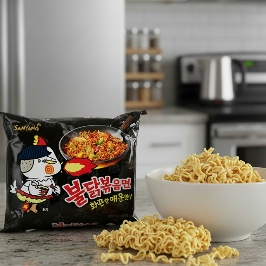 Koreański Makaron Samyang Buldak Original (Ostry Kurczak) 140 g