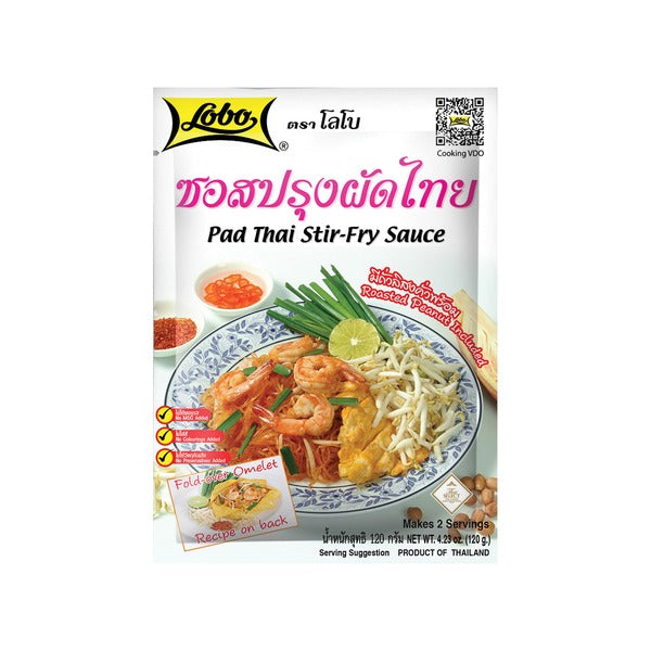 Lobo Pad Thai Stir-Fry Sauce 120g – Autentyczny Sos do Smażonego Makaronu Pad Thai