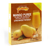 Naturalne Puree z Mango (Miąższ 100%) Niesłodzone – Philippine Brand 500 g