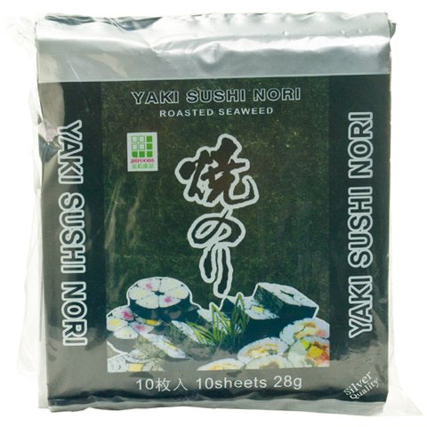 Nori do Sushi Silver Quality 25 g – 10 Listków Yaki Sushi Nori