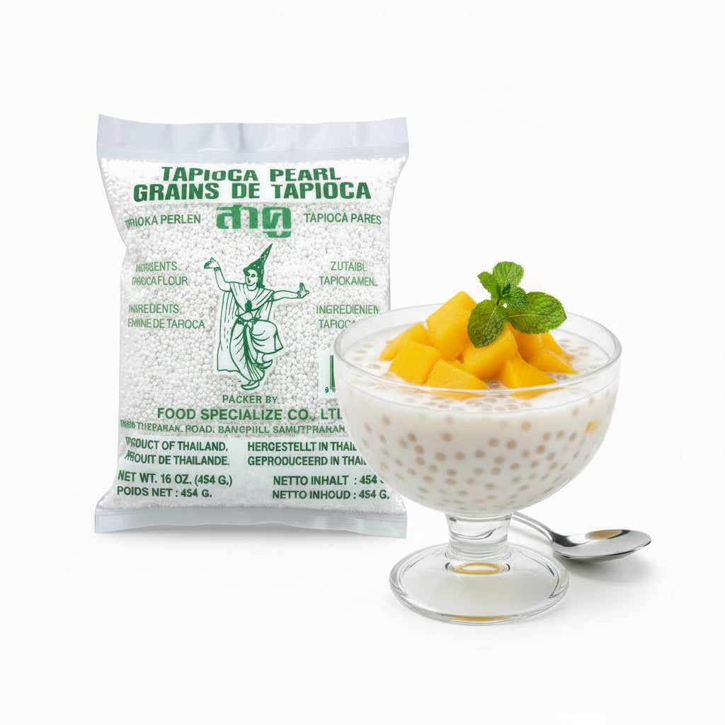Perełki z tapioki małe (454 g) – Autentyczna tapioka z Tajlandii