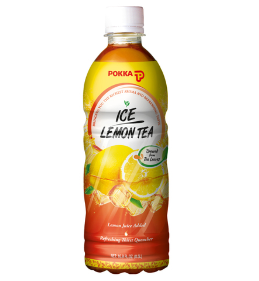 Pokka Ice Lemon Tea 500ml – Japońska Mrożona Herbata Cytrynowa