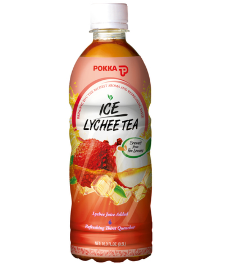 Pokka Ice Lychee Tea 500ml – Japońska Mrożona Herbata z LicziNapój herbaciany z liczi 500 ml napój niegazowany – zdjęcie 2 – Asia Deli