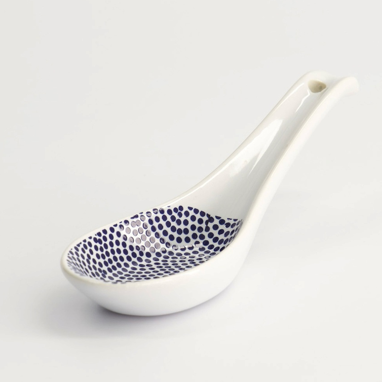 Porcelanowa łyżka azjatycka Japan (14,5 cm) 