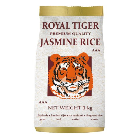 Ryż Jaśminowy Royal Tiger 1 kg – Premium Quality Jasmine Rice AAA