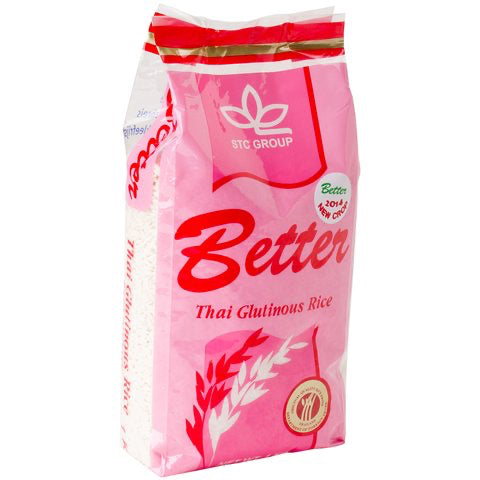 Ryż Tajski Kleisty Better 1 kg – Oryginalny Thai Glutinous Rice
