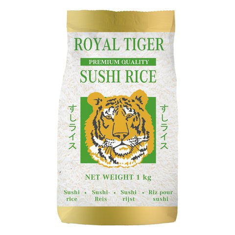 Ryż do Sushi Royal Tiger 1 kg – Premium Quality Sushi Rice