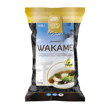 Suszone Glony Wakame Cięte – Golden Turtle Brand 100 g