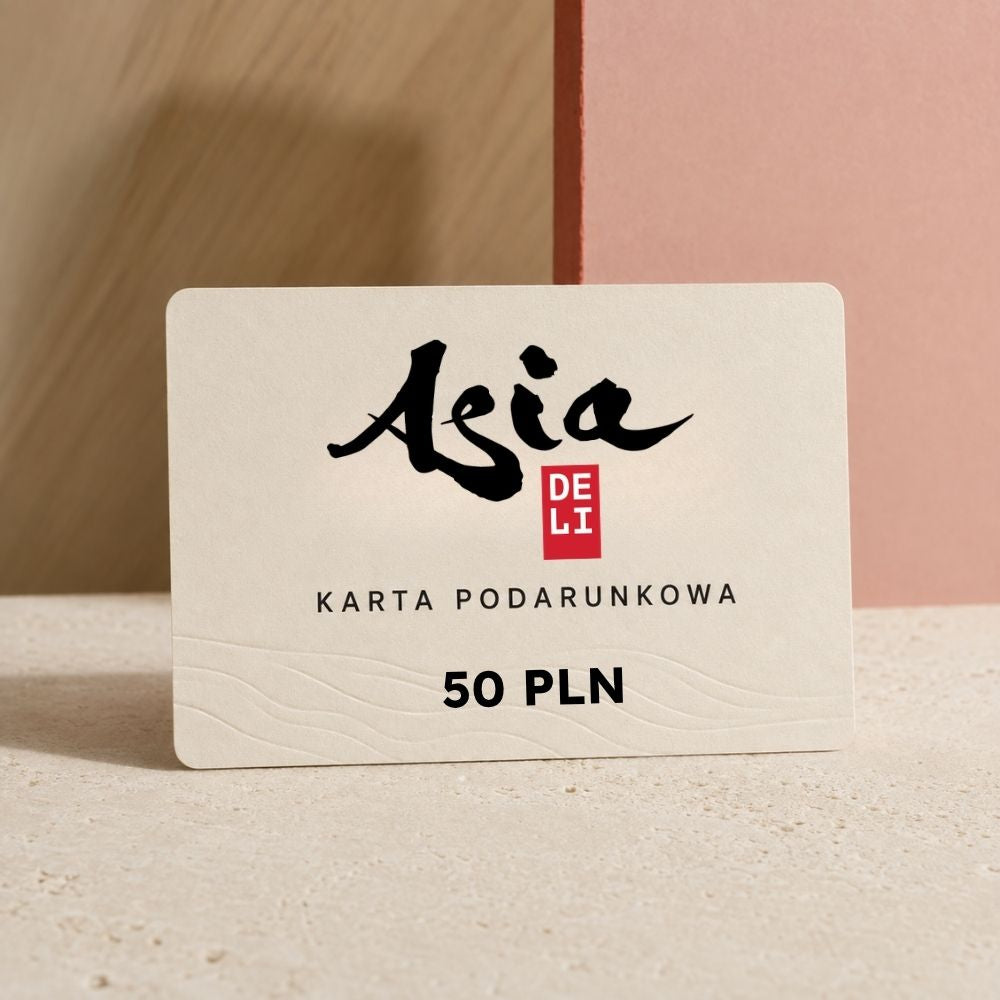Karta podarunkowa do Asia deli delikatesy azjatyckie - sushisklep.pl