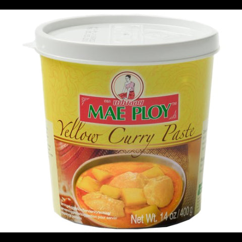 Żółta pasta curry Mae Ploy 400 g 