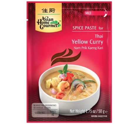 Pasta do tajskiej żółtej curry AHG 50 g